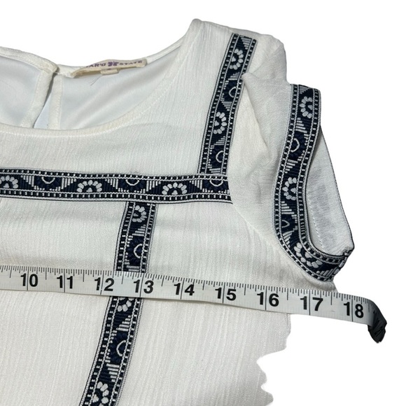 Altar'd State White and Blue Mini Dress - Picture 8 of 10